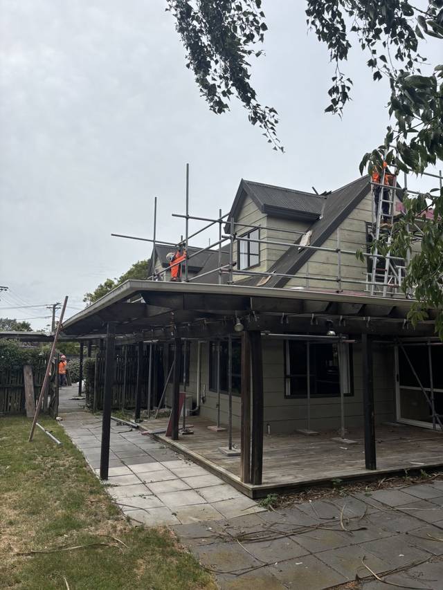 Exterior rejuvenation in Christchurch — bought by Eazy Sell